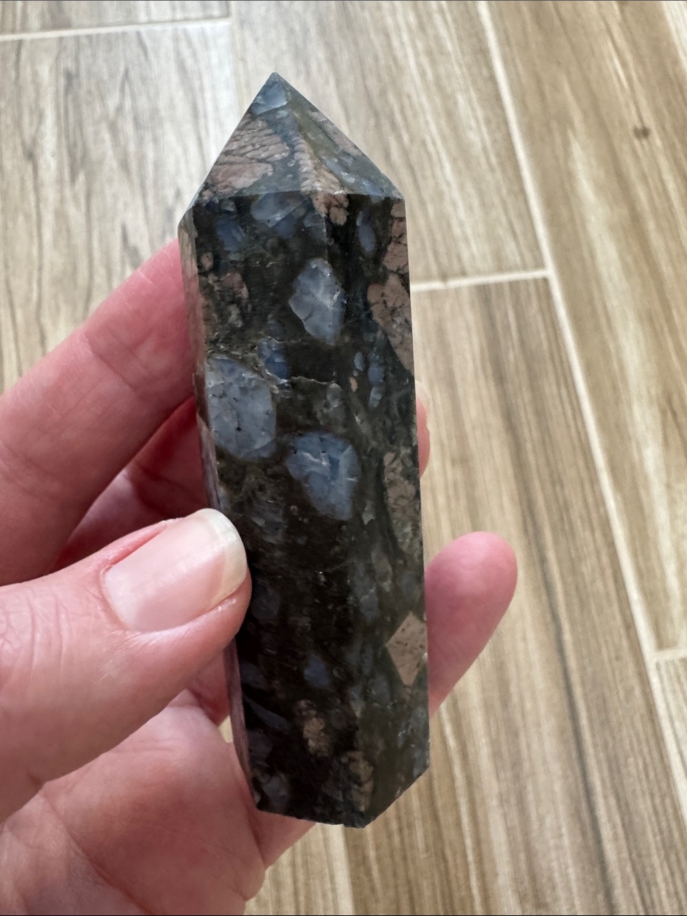 Glaucophane Jasper tower